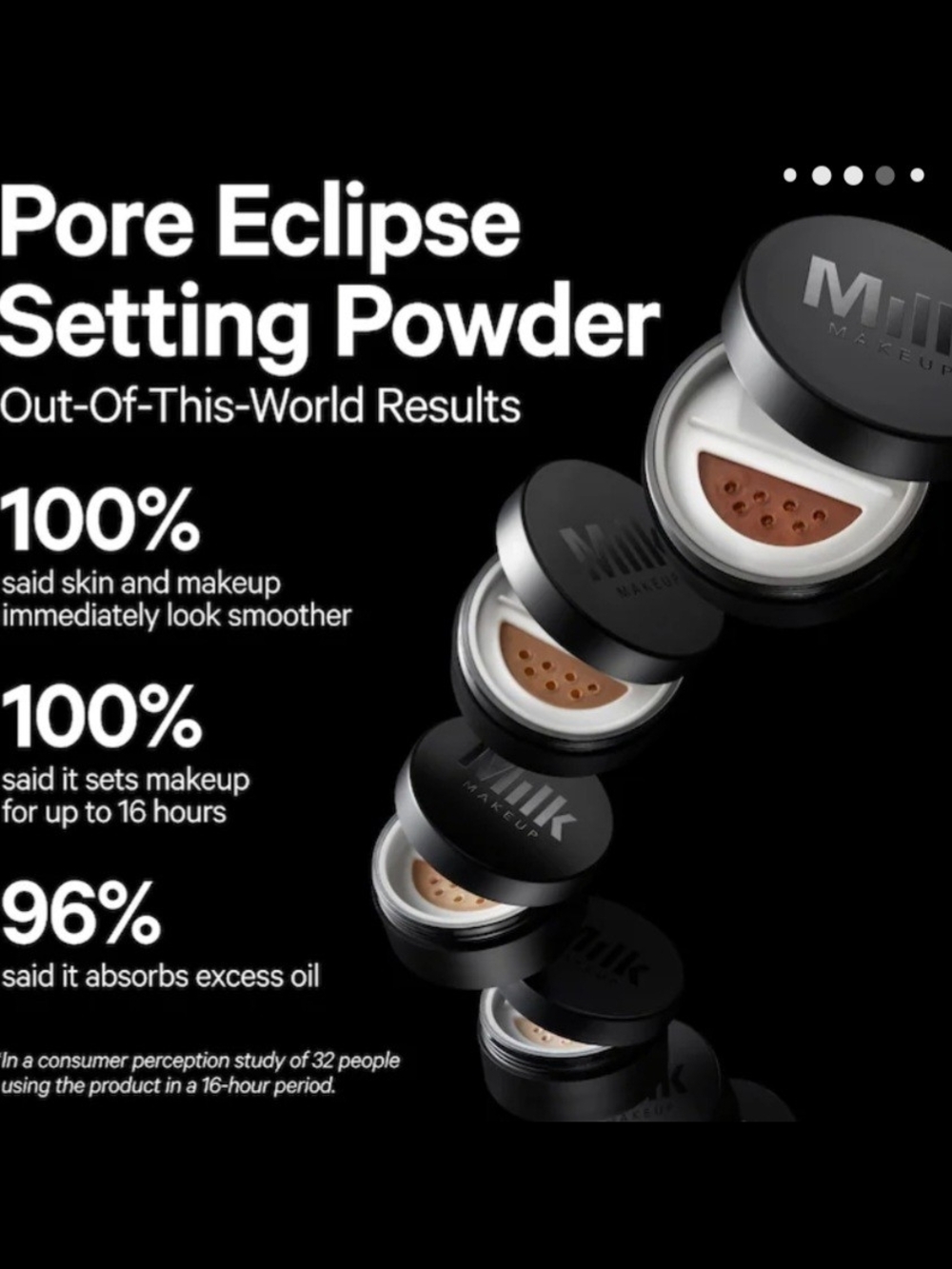 Milk Makeup Translucent Deep Setting Powder - Picture 3 of 3